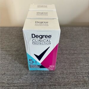 Degree Clinical Protection Antiperspirant - Pink and Blue